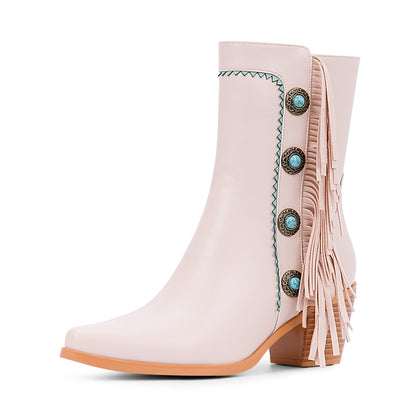 Tassel Short Boots