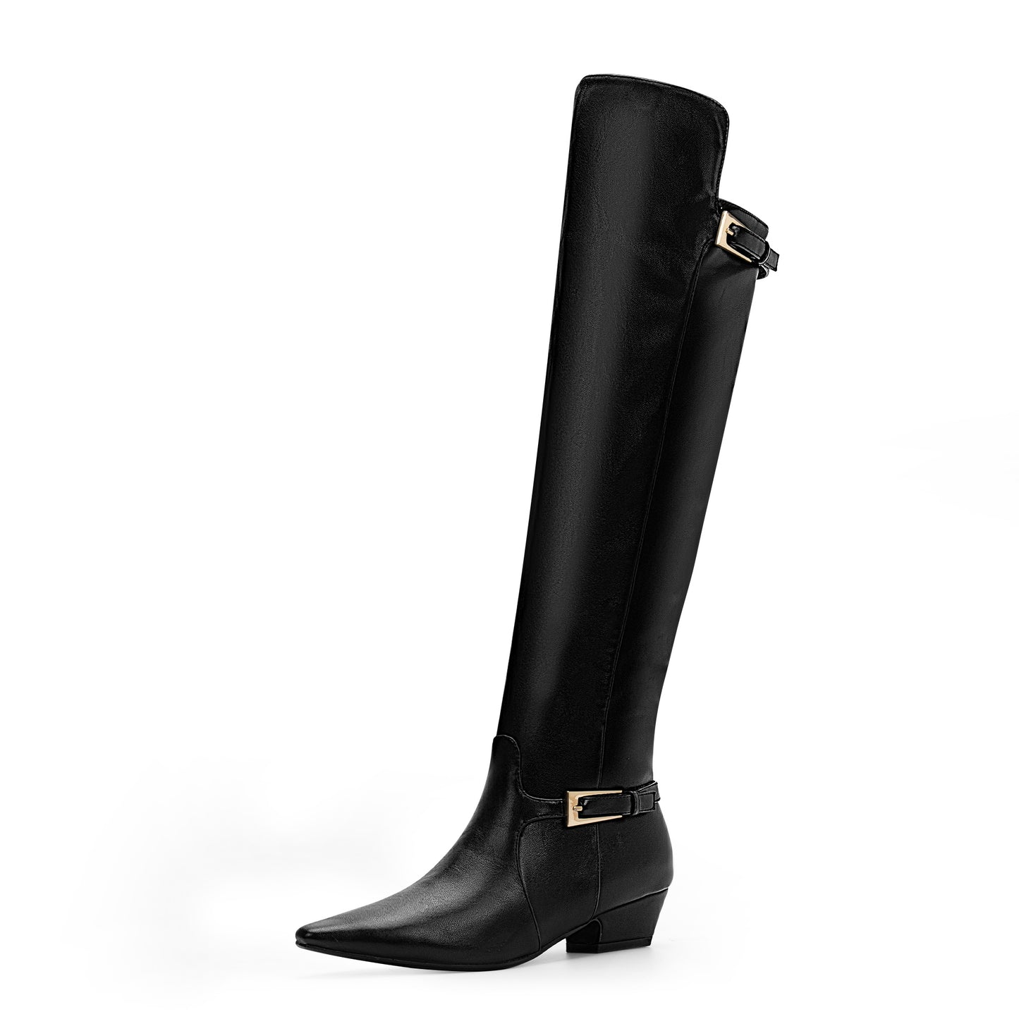 Women's Chunky High Dress Boots