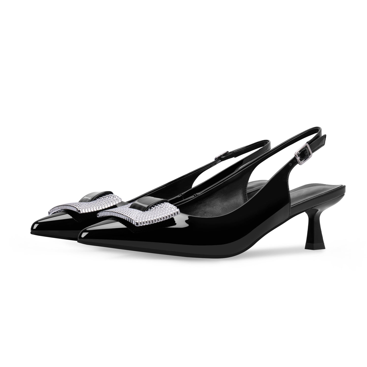 Women's Kitten Heel  Pointed Toe Pumps