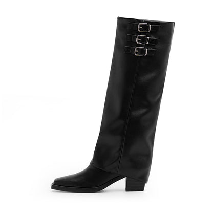 High Heel Over Knee High Boots