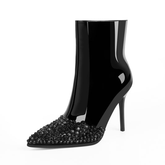 Stiletto High Heel Ankle Boots