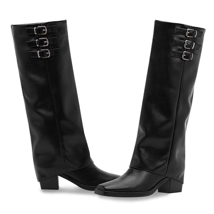 High Heel Over Knee High Boots