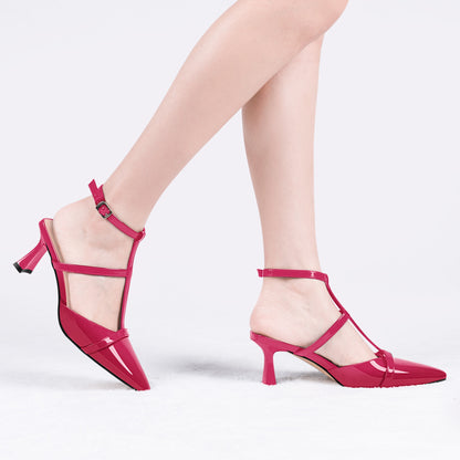 T-Strap kitten Heel