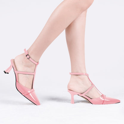 T-Strap kitten Heel