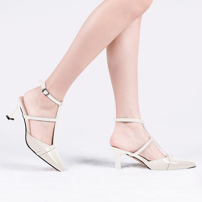 T-Strap kitten Heel